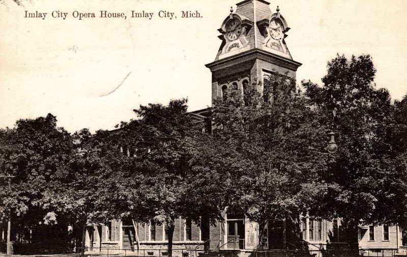 Imlay City Opera House - Postcard (newer photo)